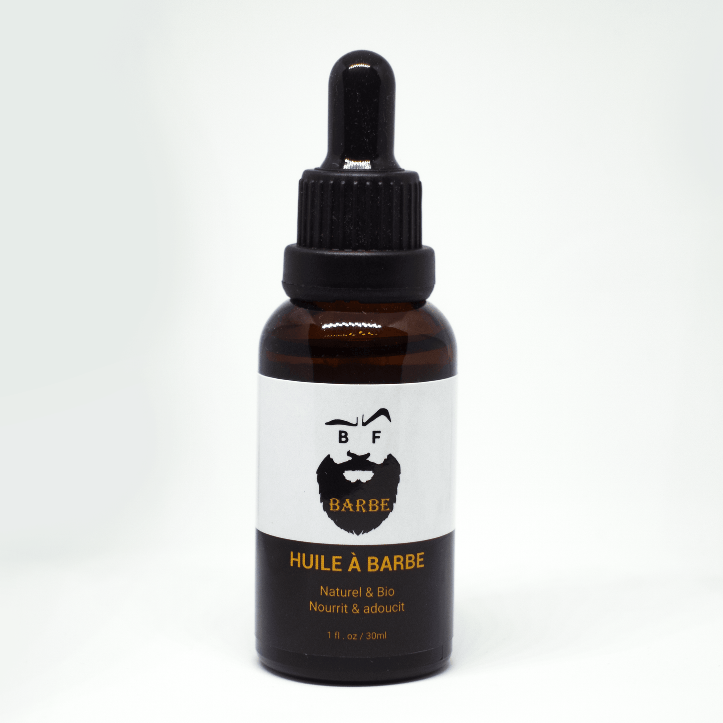 Huile à barbe pure et biologique pour un toilettage naturel - Bfbarbe